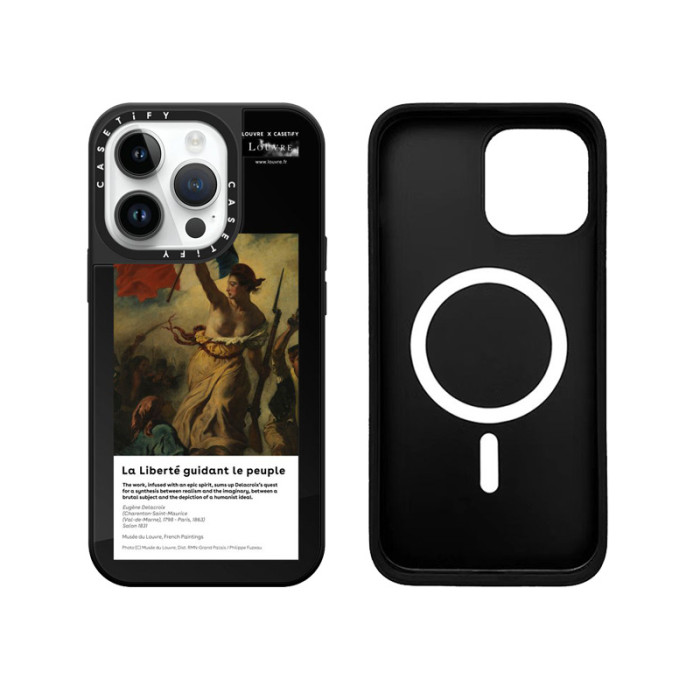 Co-branded Louvre Oil Painting MagSafe iPhone Case 24 colors 28750069