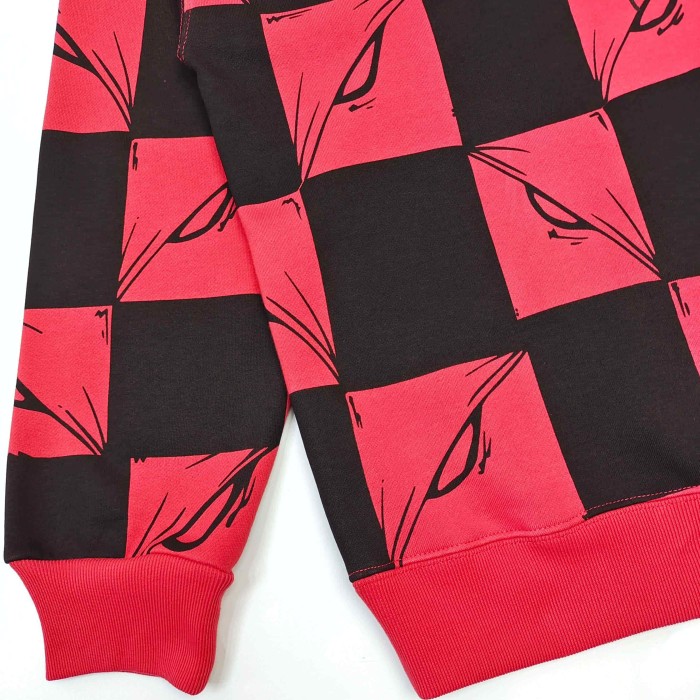 1:1 quality version AP Blue and Black Checkered Hoodie & Pants Set 2 colors 28749373