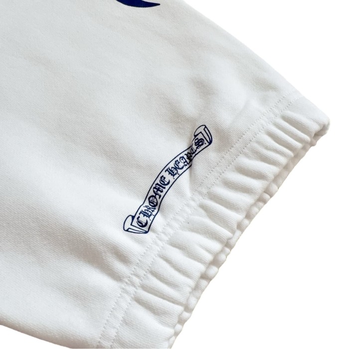 1:1 quality version Side blue Sanskrit letter printed fleece sweatpants 28751691