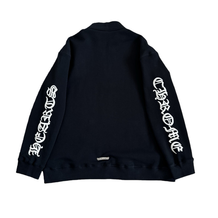 1:1 quality version Sanskrit Alphabet Embroidered Half-Zip Hoodie & Pants Set 28751593