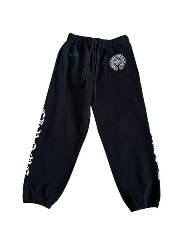 1:1 quality version Side Sanskrit letter printed fleece sweatpants 28751652