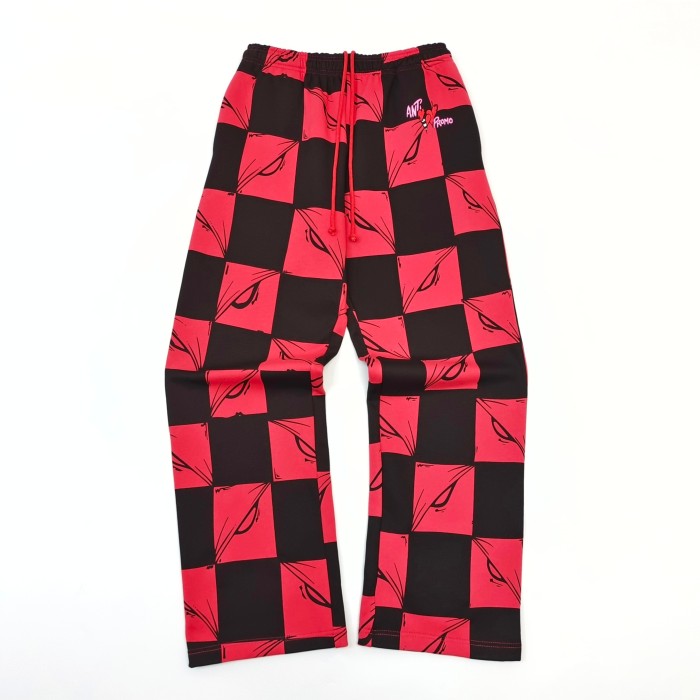 1:1 quality version AP Blue and Black Checkered Hoodie & Pants Set 2 colors 28749373