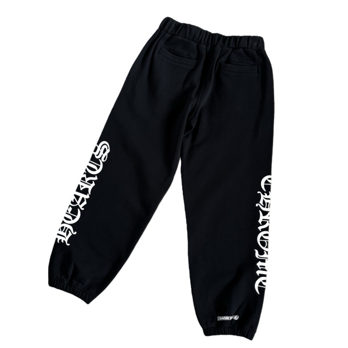 1:1 quality version Side Sanskrit letter printed fleece sweatpants 28751652