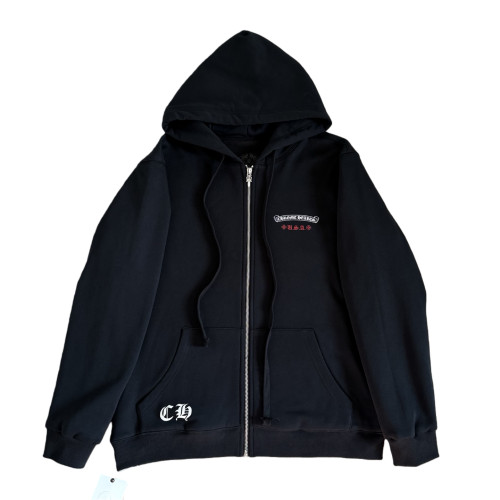 1:1 quality version Back Vintage-inspired distressed American flag print Zipper Hoodie 28755521