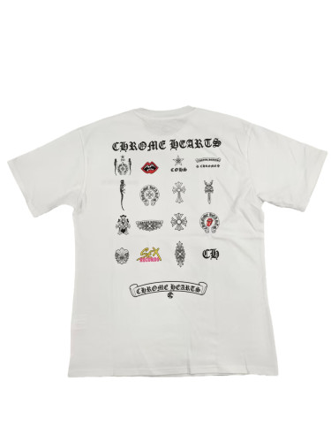 [buy more save more]Back Multiple Logo Prints tee 28757571