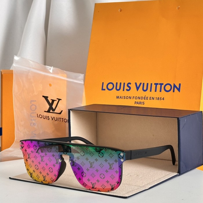 1:1 quality version Frameless Cut-Edge Gorgeous Sunglasses 7 colors 28757504