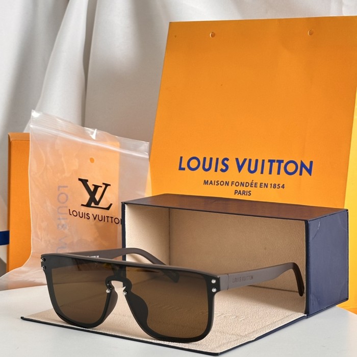 1:1 quality version Frameless Cut-Edge Gorgeous Sunglasses 7 colors 28757504
