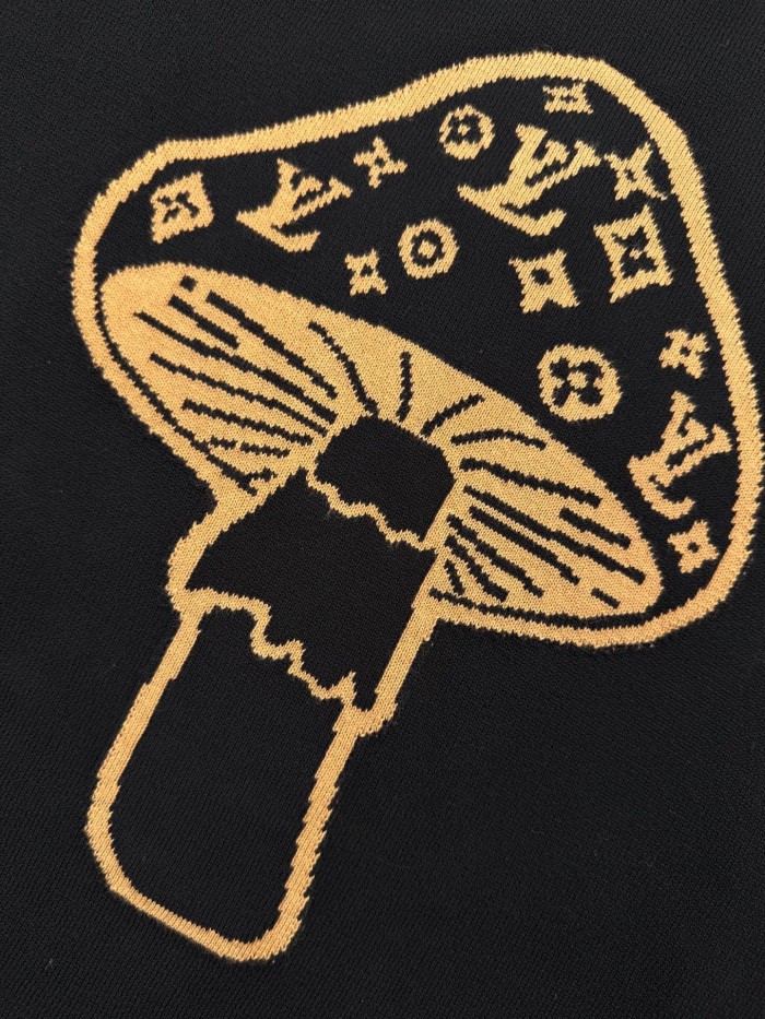 1:1 quality version Mushroom Embroidered Logo tee 28757629