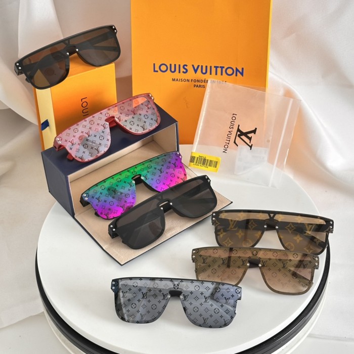1:1 quality version Frameless Cut-Edge Gorgeous Sunglasses 7 colors 28757504