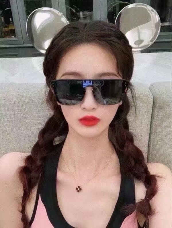 1:1 quality version Frameless Cut-Edge Gorgeous Sunglasses 7 colors 28757504