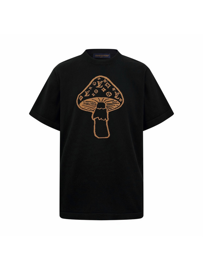 1:1 quality version Mushroom Embroidered Logo tee 28757629