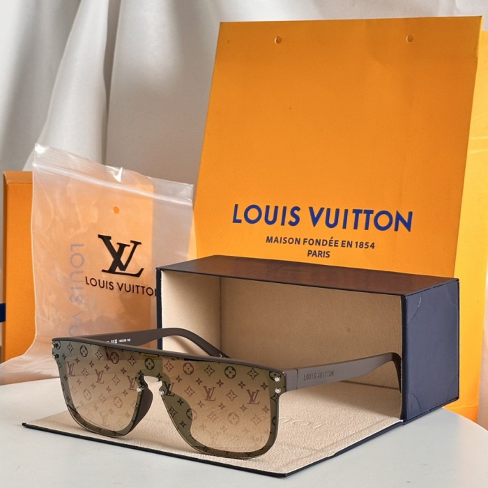 1:1 quality version Frameless Cut-Edge Gorgeous Sunglasses 7 colors 28757504