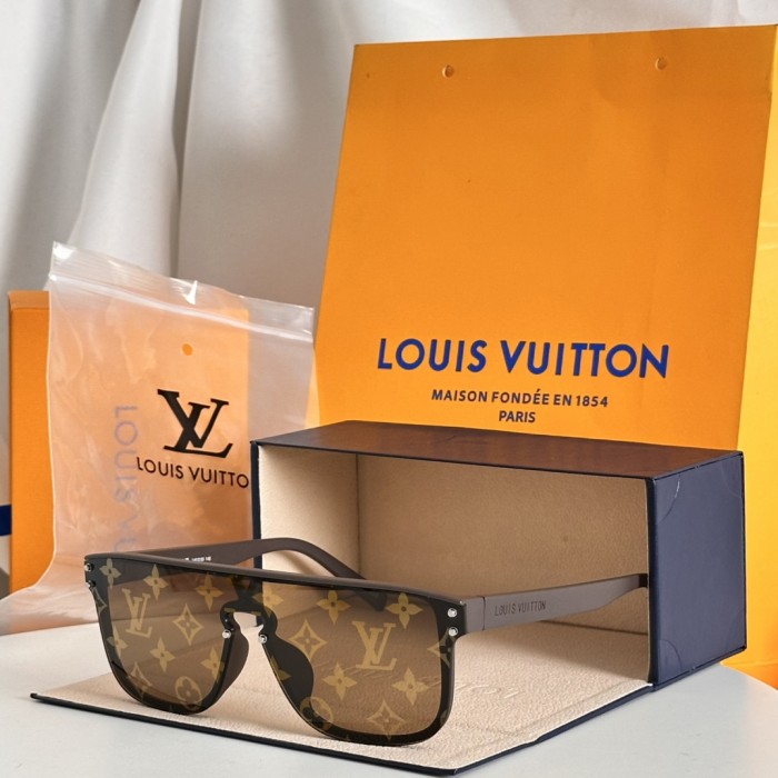 1:1 quality version Frameless Cut-Edge Gorgeous Sunglasses 7 colors 28757504