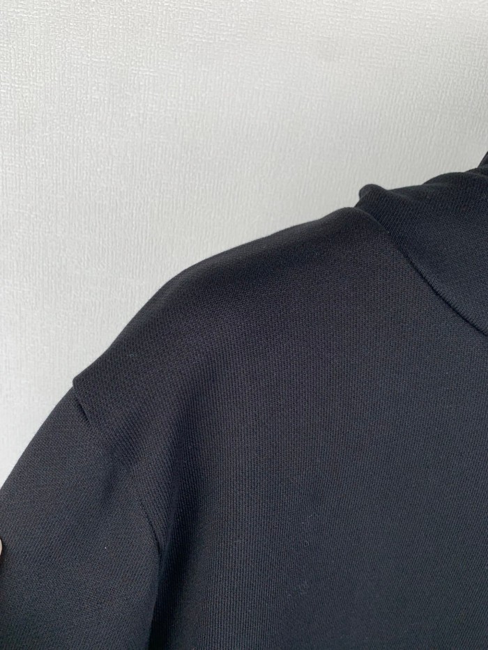 1:1 quality version Solid Color Logo Patch Hoodie 28758522