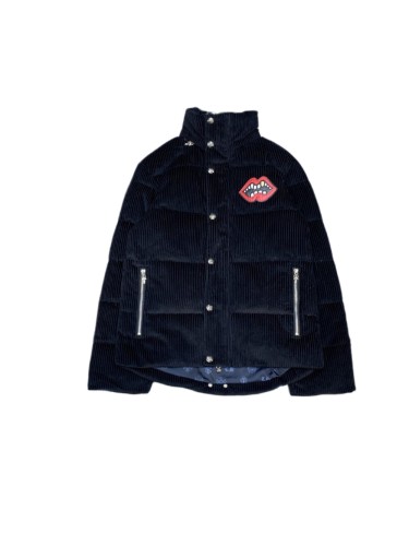 [Buy More Save More]1:1 quality version Red lip corduroy down jacket