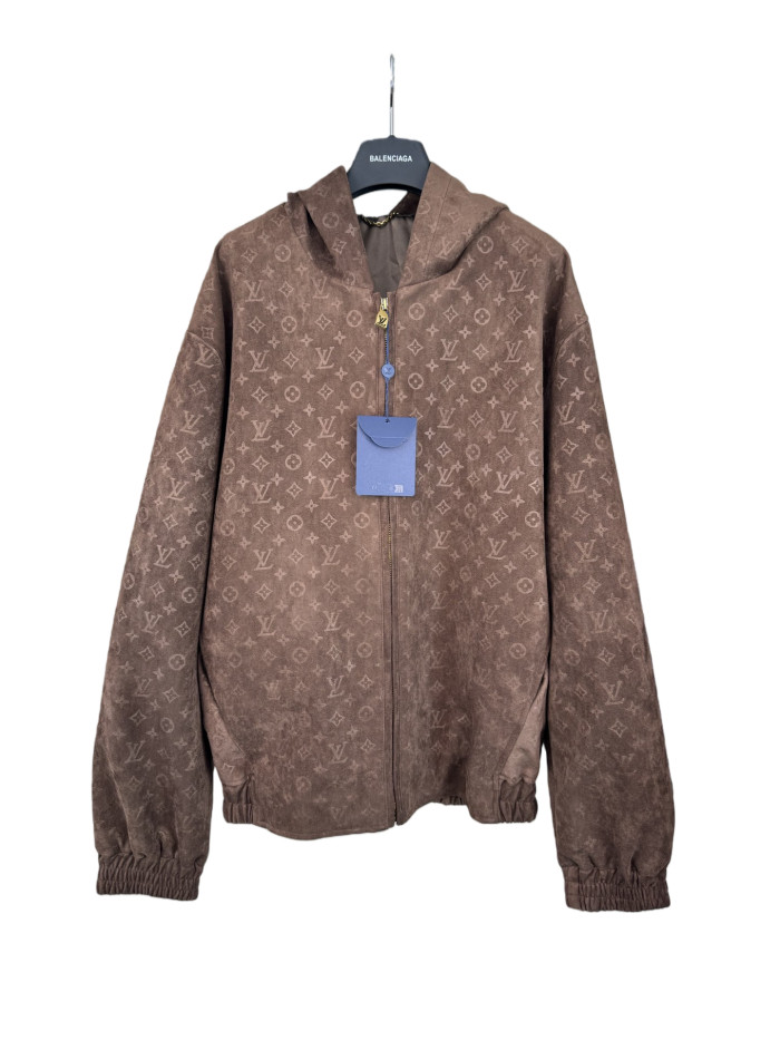 1:1 quality version Pharrell Williams Collaboration All-Over Print Vintage-Print Jacket 28759532