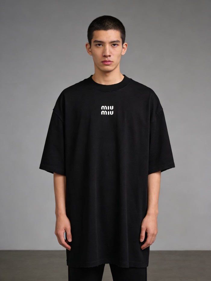 1:1 quality version 3D Offset-Printed Logo Tee 2 colors 28759523