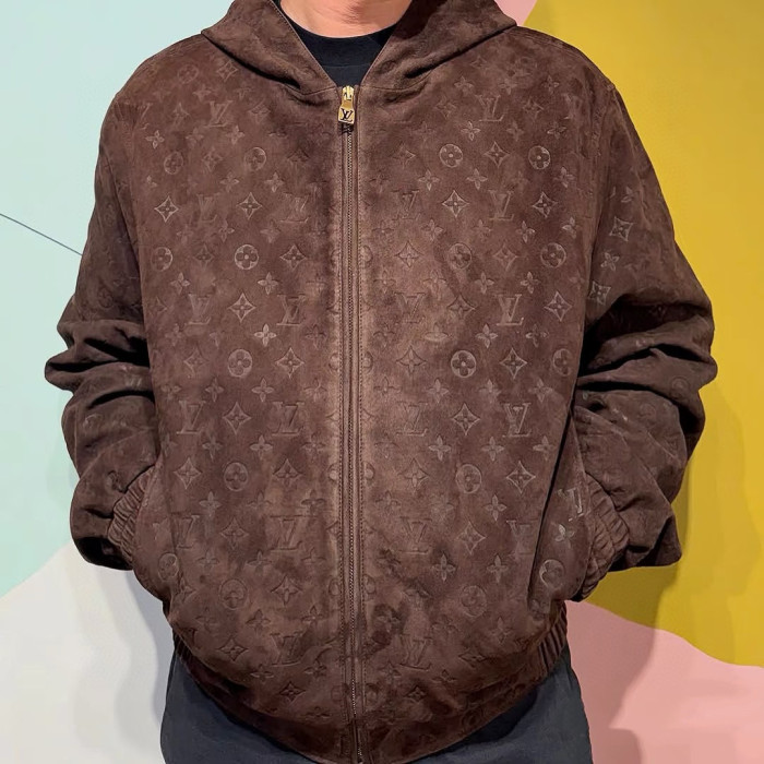 1:1 quality version Pharrell Williams Collaboration All-Over Print Vintage-Print Jacket 28759532