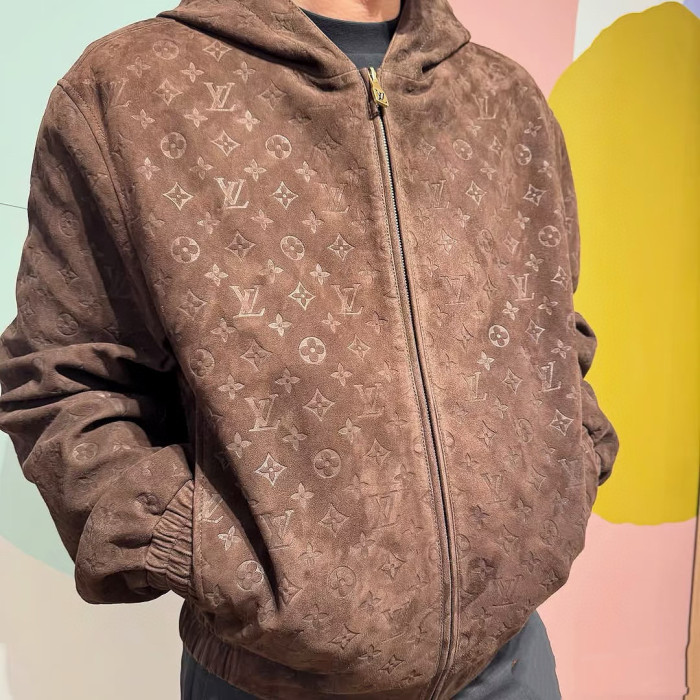 1:1 quality version Pharrell Williams Collaboration All-Over Print Vintage-Print Jacket 28759532