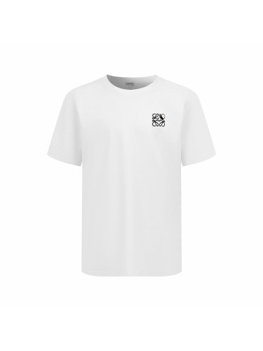 1:1 quality version L0ewe x Louis W@in Embroidered Logo Tee 2 colors 28759539