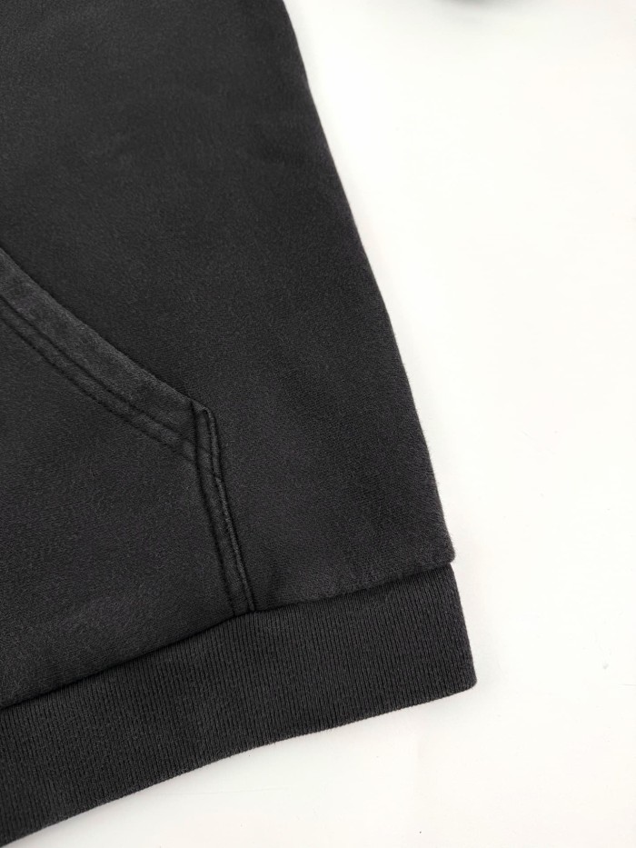 1:1 quality version Faded Logo Print Washed Version Hoodie 28759529