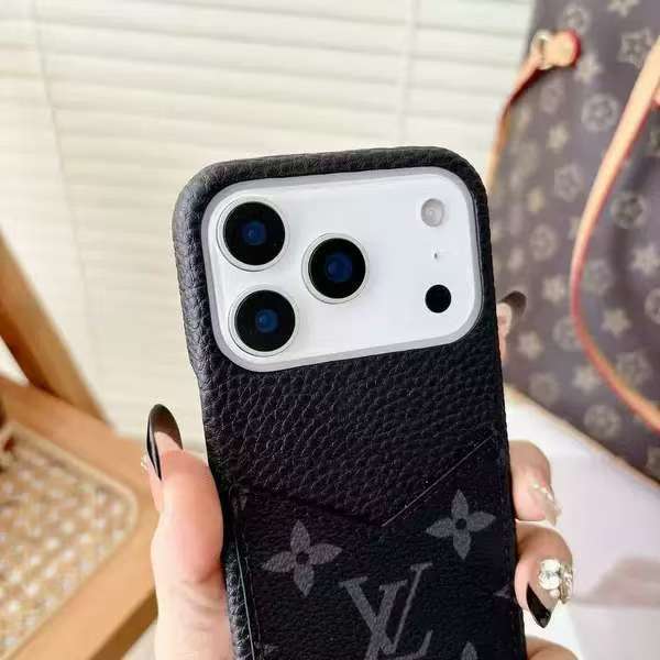 [50% Off]Leather Half-enclosed Card Slot Phone Case 2 colors 28759414