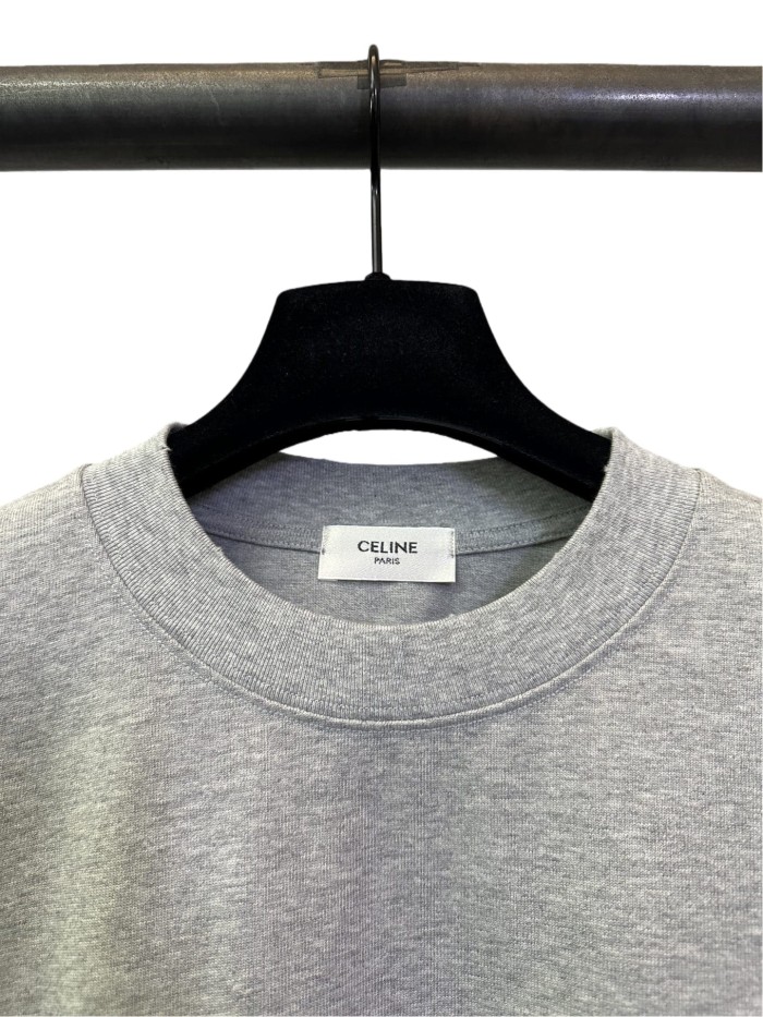1:1 quality version Flocked Letter Print Tee 3 colors 28756475