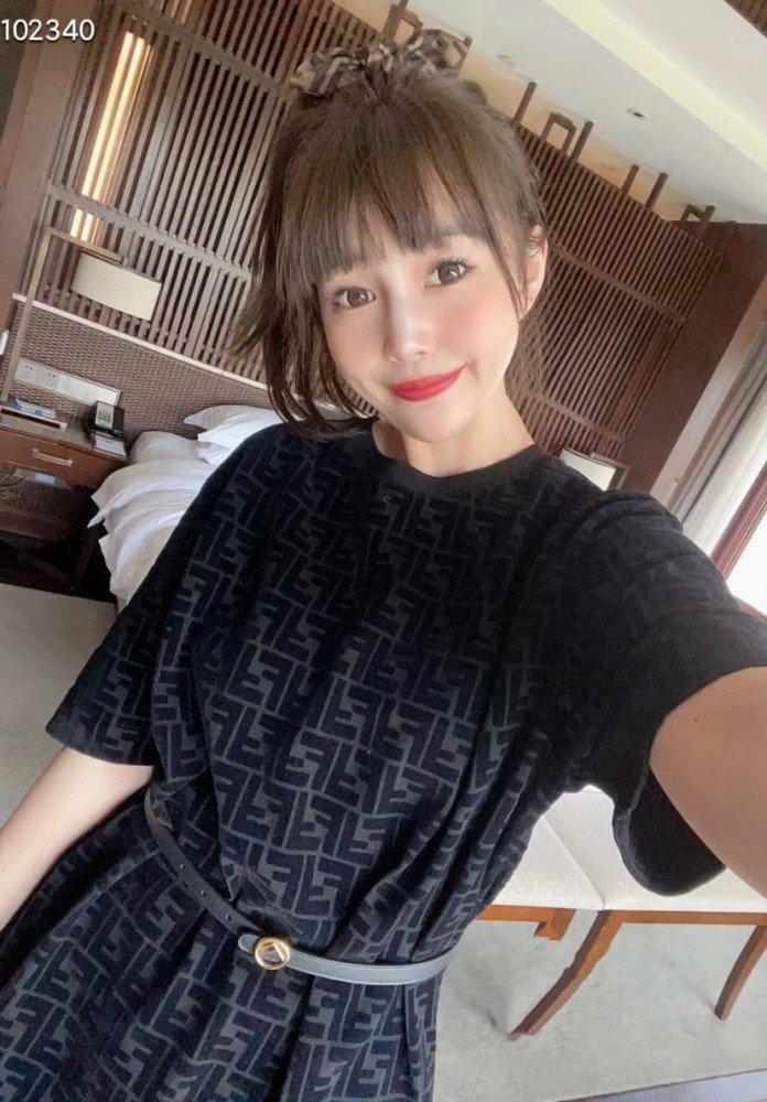 1:1 quality version Mercerized Flocked Tee 28760674