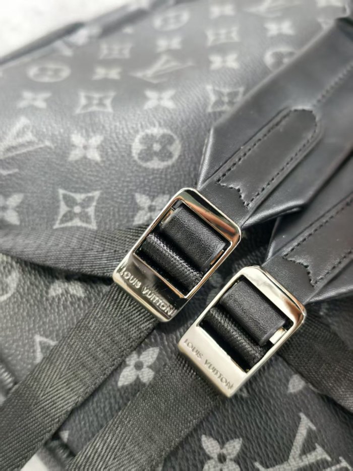 28185545 Embossed Cowhide Leather Backpack
