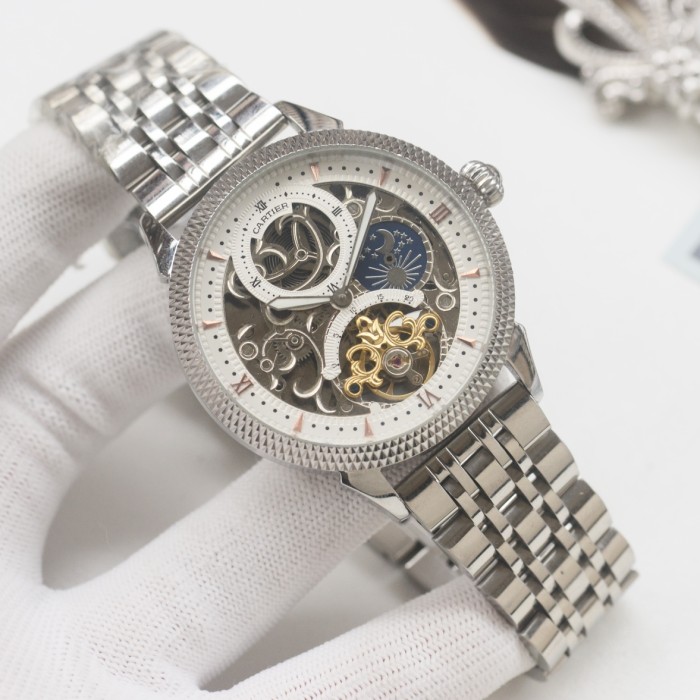 Stainless Steel Bracelet   Watch 6 colors 【Dial diameter: 42mm】28761357