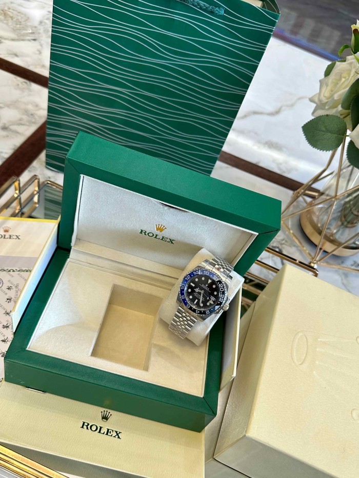 Blue and Black Dual-Tone Ceramic Bezel  Watch【Dial diameter：40mm 】28763215