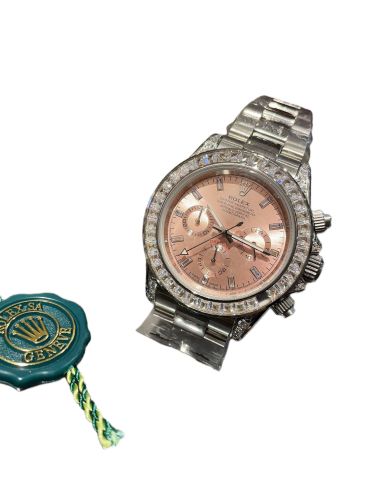 Gem-Set Quartz Movement Mens' Watch 28763408