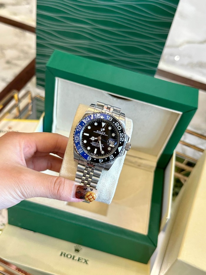 Blue and Black Dual-Tone Ceramic Bezel  Watch【Dial diameter：40mm 】28763215
