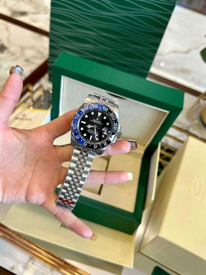 Blue and Black Dual-Tone Ceramic Bezel  Watch【Dial diameter：40mm 】28763215