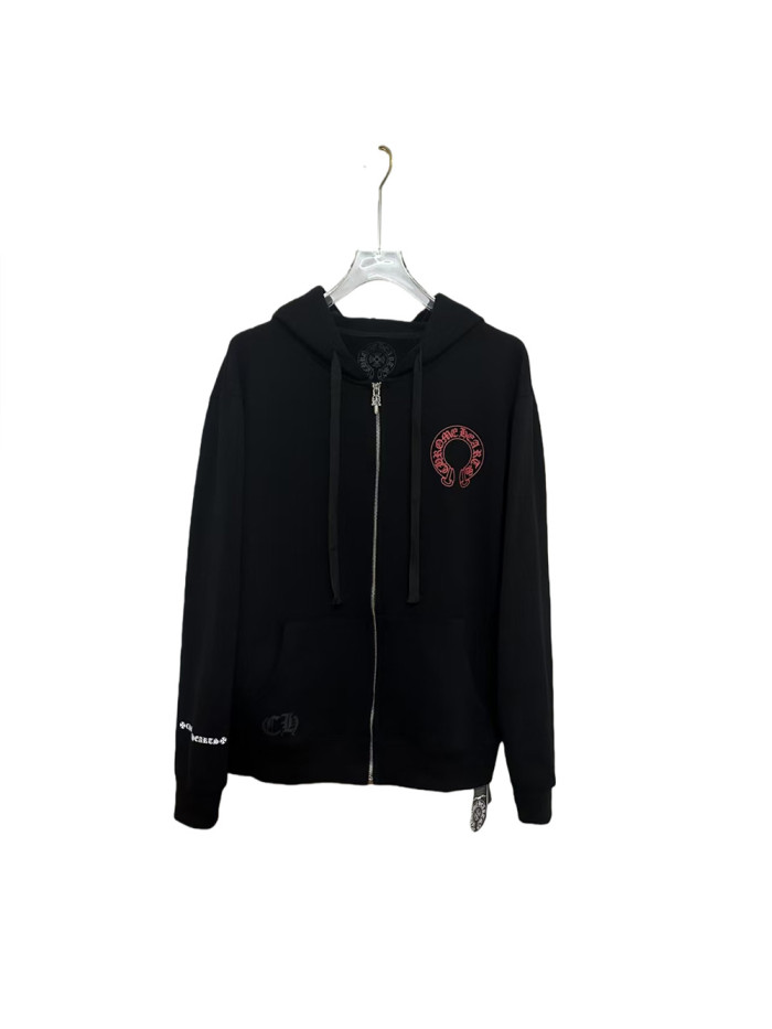 Limited Edition Red Horseshoe Phantom Zip Sweatshirt