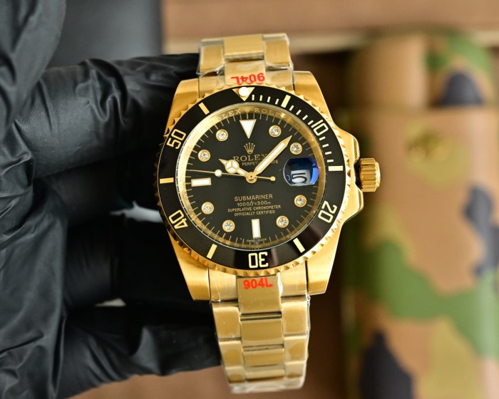 Custom Edition Natural Zirconia Mechanical Movement Steel Bracelet  Watch 5 colors【Dial diameter：40mm 】	 28764743