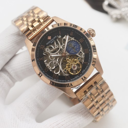 Mechanical Movement Glass-Faced  Watch 7 colors【Dial diameter：42mm 】28764690