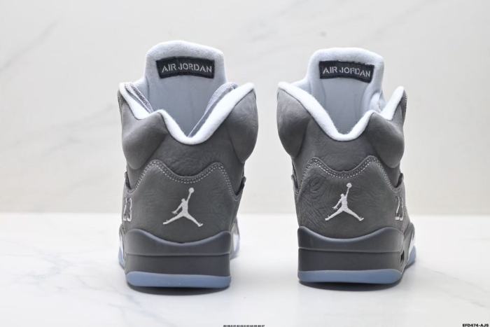 [plus-size shoes] 1:1 quality version @j5 Low Wolf Grey Basketball Shoes 28770581