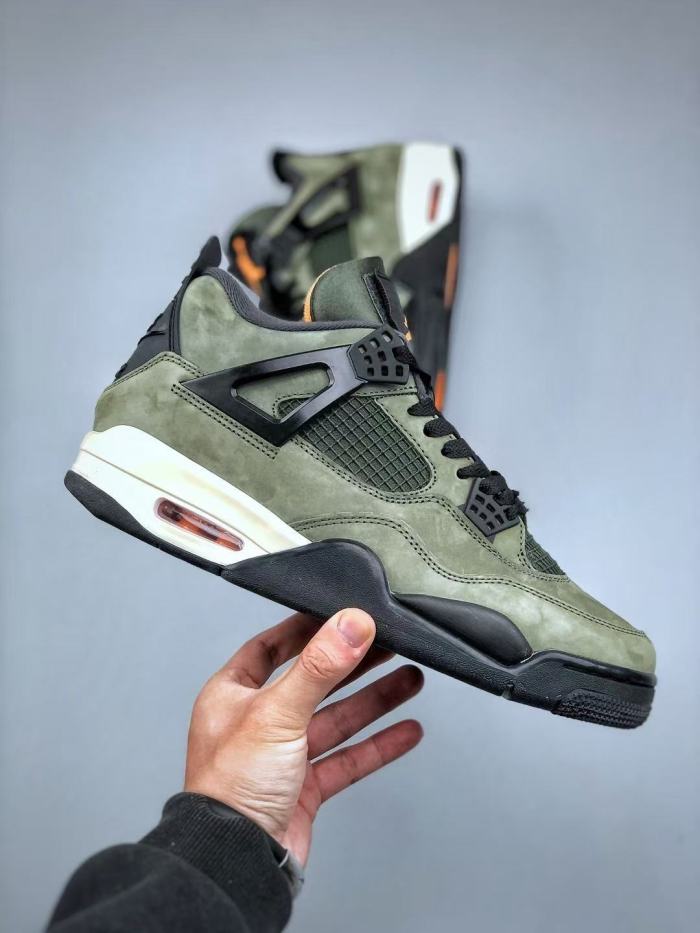 [plus-size shoes] 1:1 quality version @j4 Black and Green Retro Basketball Shoes 28770678