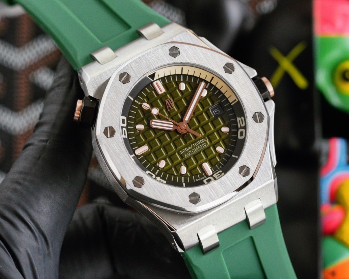Checkered Dial Mechanical Movement Watch 3 colors【Dial diameter：42mm 】28771382