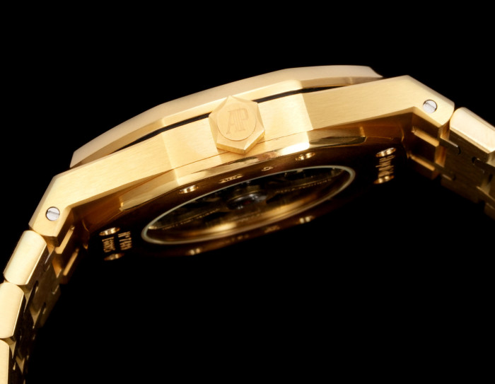 Skeleton Dial Octagonal Bezel Integrated Movement Watch 4 colors【Dial diameter：41mm 】28771372