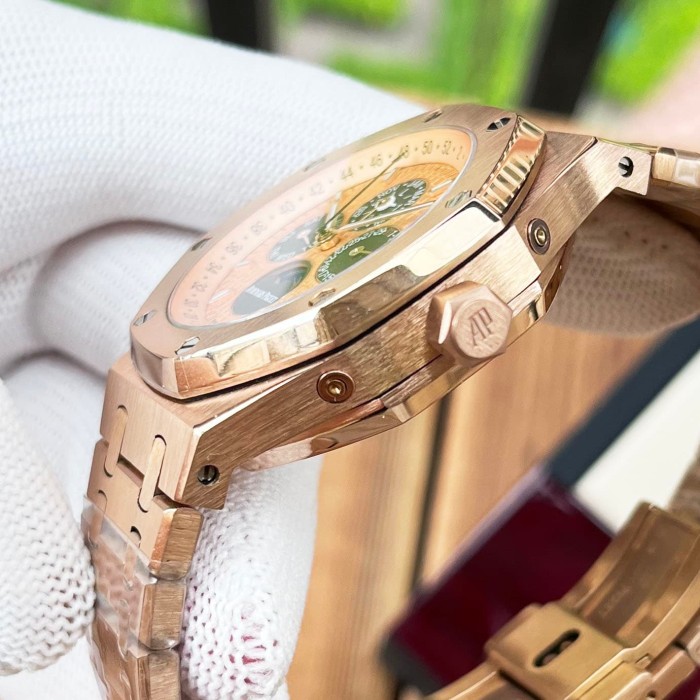 Royal Oak Series Mechanical Perpetual Calendar Watch 12 colors【Dial diameter：41mm 】28771466