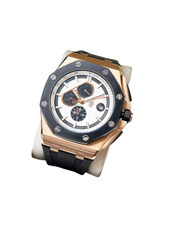 Stainless Steel Case Leather Strap Mechanical Movement Watch 6 colors【Dial diameter：44mm 】28771442