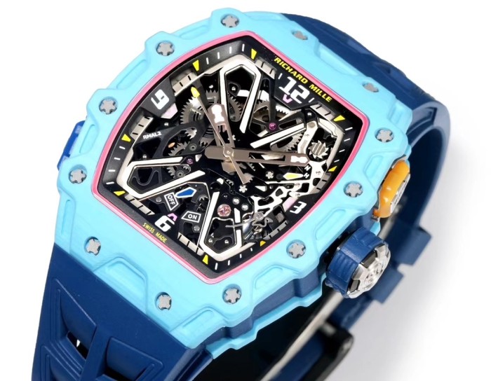 1:1 quality version Integrated Movement Carbon Fiber Case Watch 4 colors【Dial diameter：42mm 】28771531