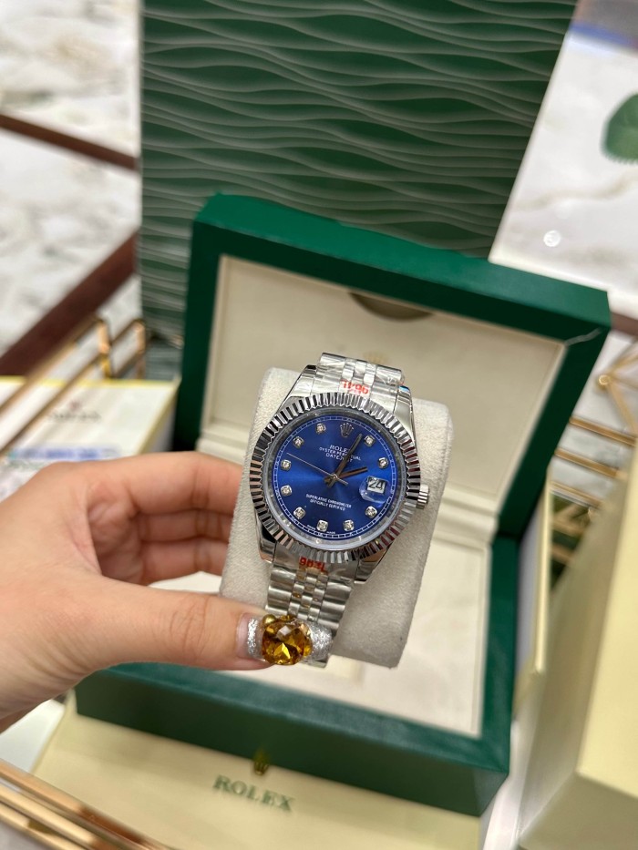 DATE JUST Blue Dial Mechanical Movement Watch【Dial diameter：40mm 】28771367