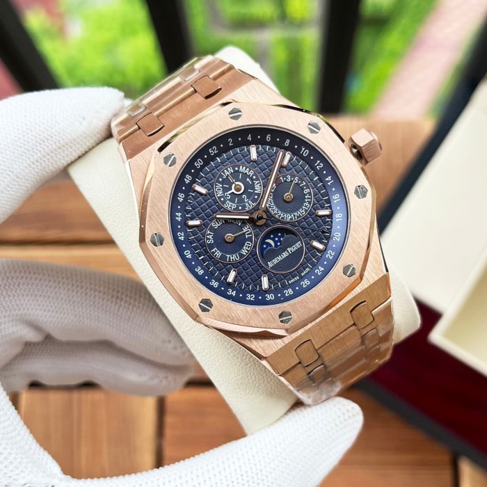Royal Oak Series Mechanical Perpetual Calendar Watch 12 colors【Dial diameter：41mm 】28771466