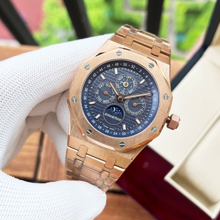 Royal Oak Series Mechanical Perpetual Calendar Watch 12 colors【Dial diameter：41mm 】28771466