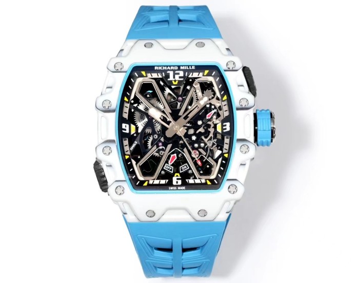 1:1 quality version Integrated Movement Carbon Fiber Case Watch 4 colors【Dial diameter：42mm 】28771531