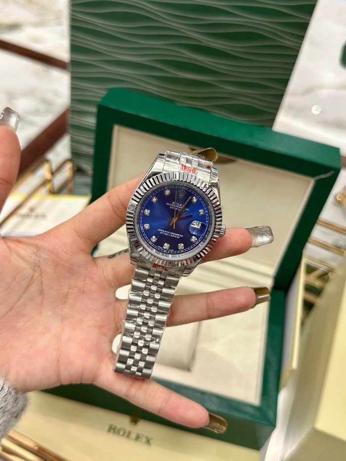 DATE JUST Blue Dial Mechanical Movement Watch【Dial diameter：40mm 】28771367