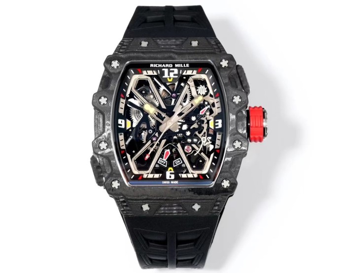 1:1 quality version Integrated Movement Carbon Fiber Case Watch 4 colors【Dial diameter：42mm 】28771531